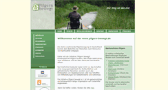 Desktop Screenshot of pilgern-bewegt.de